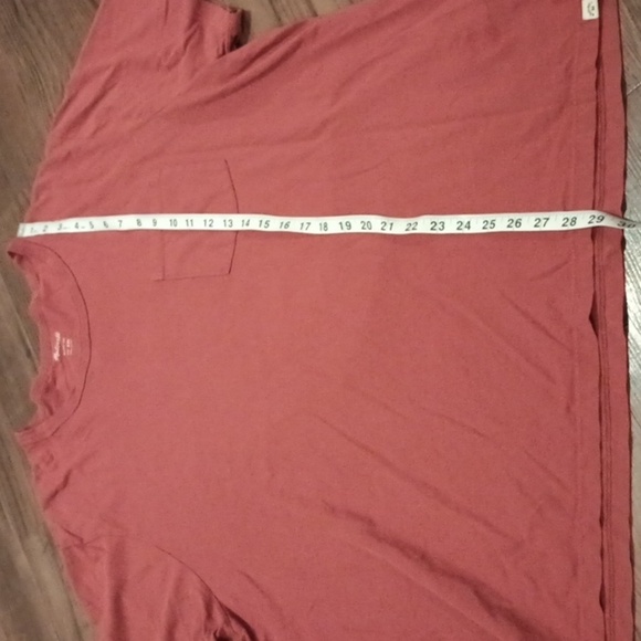 Madewell Burnt Orange High Scoop Neck All Day Tee A14 - Picture 3 of 6